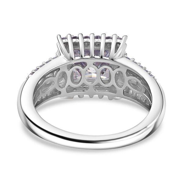 D’joy Moissanit Ring 925 Silber rhodiniert (Größe 21.00) ca. 2,57 ct image number 5