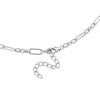 Wei&szlig;e Edison Perle Halskette, 45+5 cm