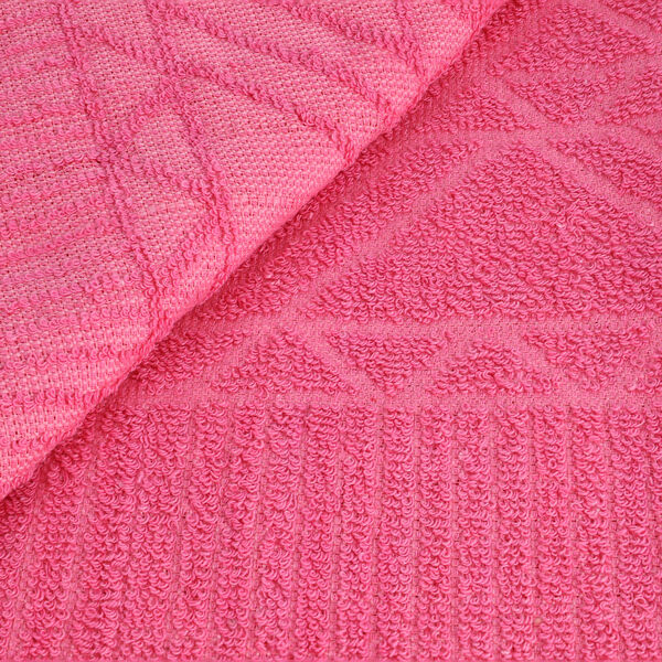 2er-Set Badetuch mit Stickerei, Rosa image number 5