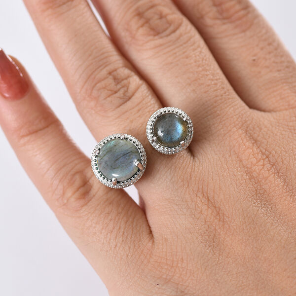 EverTrue Labradorit Ring - 6,70 ct. image number 3