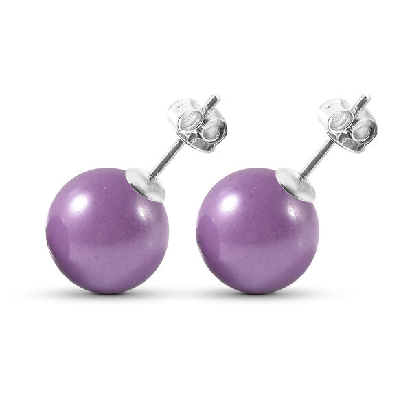 Phosphosiderit Ohrstecker, 925 Silber rhodiniert, ca. 14,50 ct image number 3