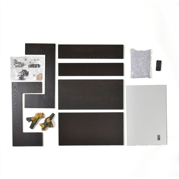 Elektrischer Kamin mit Fernbedienung und Einstellbarer Flammen- und Temperaturregulierung image number 6