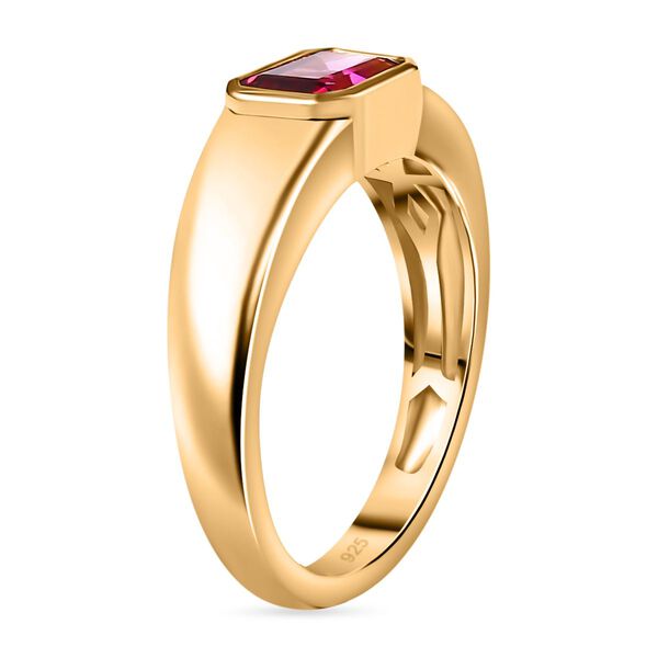 Labor roter Beryll-Ring - 0,94 ct. image number 5