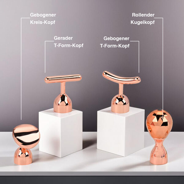 4-in-1 Gesichtsroller-Massager in Silberwei&szlig; image number 3