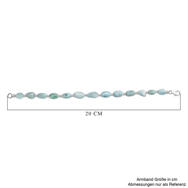 AA Larimar 19cm Armband und 45cm Halskette image number 5