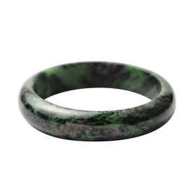Rubin Zoisit-Armreif, 191,25 ct.