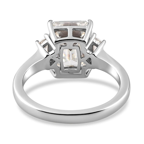 88 Facetten Moissanit-Ring, ca. 3,90 ct image number 6