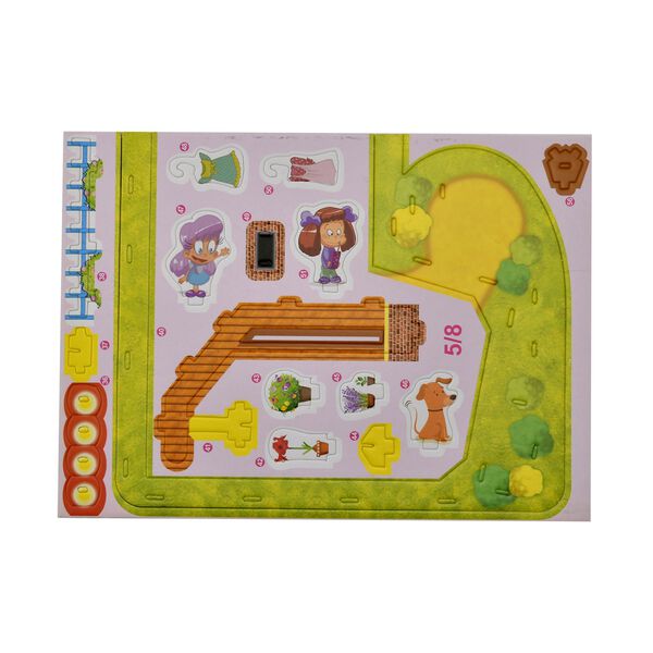 3D-Puzzle Villa Mansion, inkl. aller Werkzeuge, 18x26x41cm image number 3