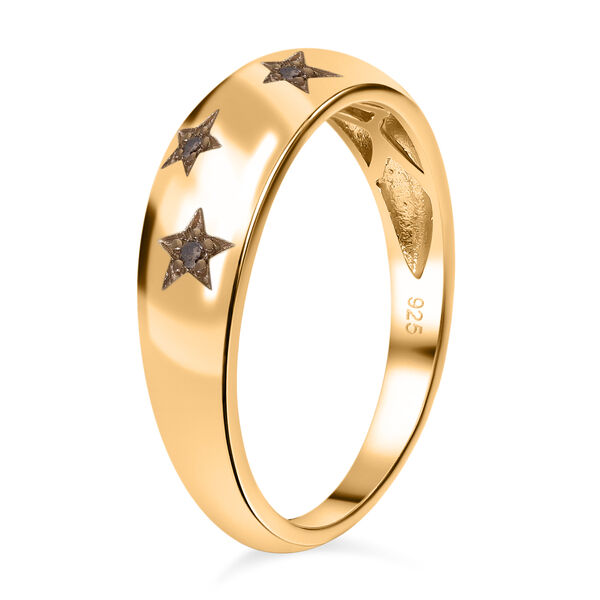 Funkelnder Champagner-Diamant-Ring image number 3