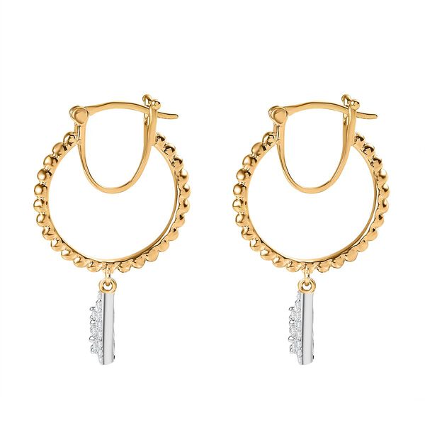 Moissanit Ohrringe - 0,68 ct. image number 4