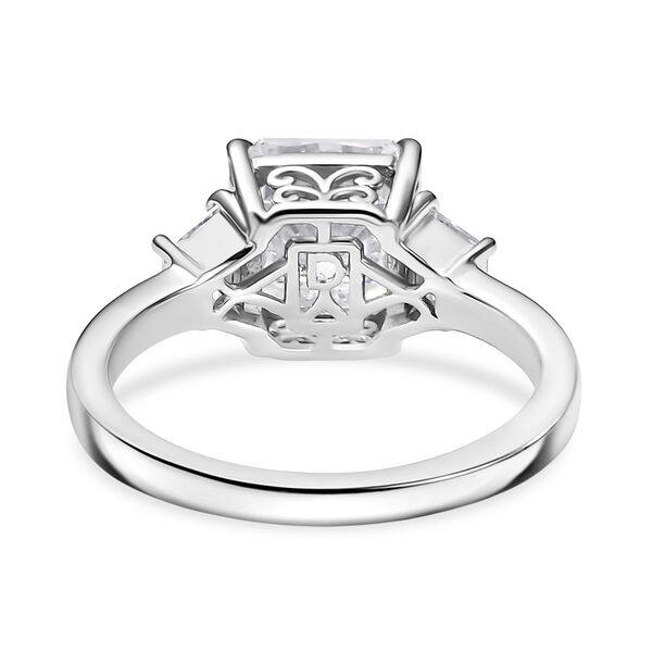 D joy Moissanit Ring 925 Silber rhodiniert (Gr&ouml;&szlig;e 21.00) ca. 2.95 ct image number 6