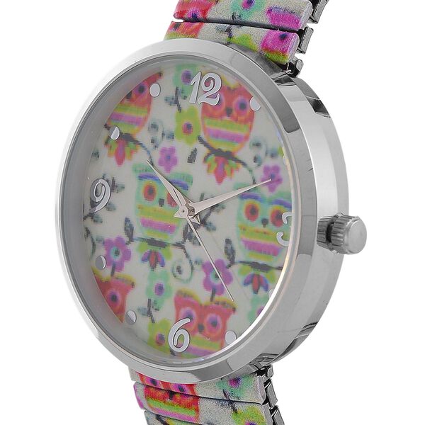 STRADA Armbanduhr – Eulen-Design, Japanisches Uhrwerk, Wasserresistent image number 3