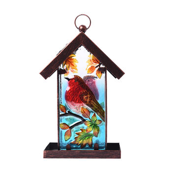 Futterh&auml;uschen - Rotkehlchen, Mehrfarbig