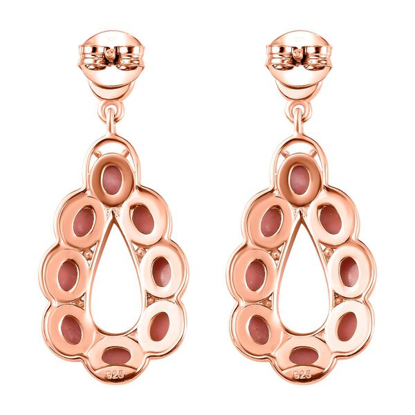 AA Oregon Pfirsich Opal-Ohrh&auml;nger - 2,57 ct. image number 5