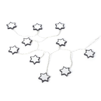 Lichterkette mit Sternen