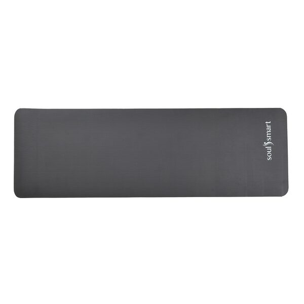 SOUL SMART - NBR Yoga-Matte, schwarz image number 8
