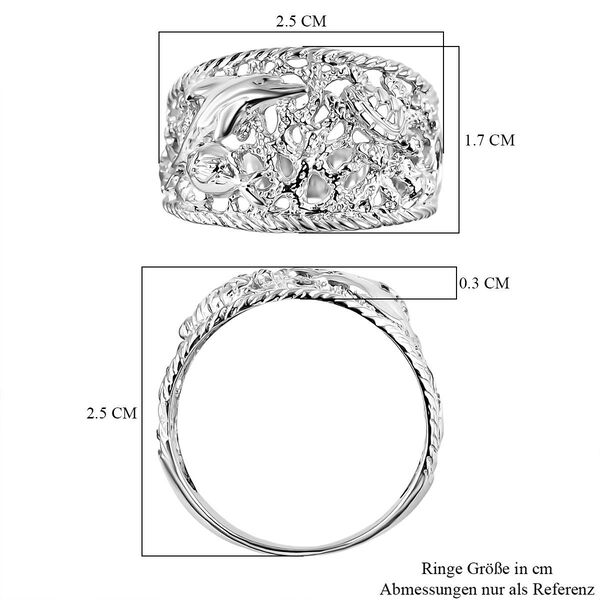 925 Silber Ring (Gr&ouml;&szlig;e 17.00) ca. 6,00g image number 5