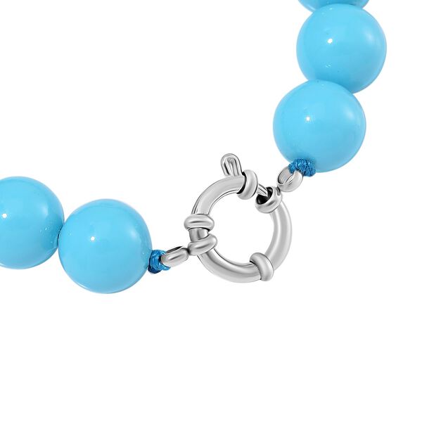 Sleeping Beauty türkisfarbenes Muschelkernperle Armband image number 5