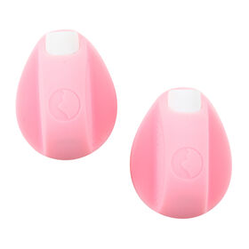 2er-Set Silikon Gesichtsreinigungsbürsten, Rosa