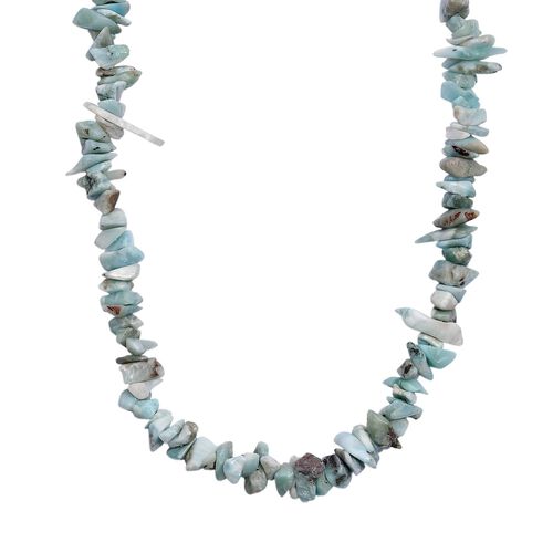 Larimar Kette 70 cm ca. 185,00 ct. image number 0