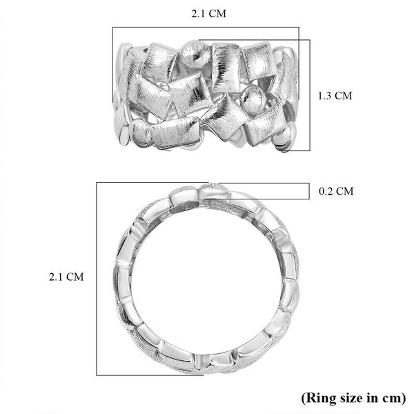 GP Royal Art Deco Kollektion - Ring 925 Silber rhodiniert (Gr&ouml;&szlig;e 17.00) image number 5