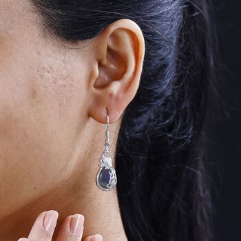 AAA Labradorit Ohrringe - 12,30 ct.