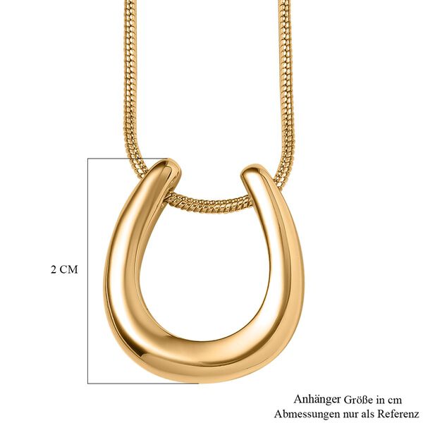 Huffeisen Halskette, ca. 50 cm, ca. 7,80g image number 5