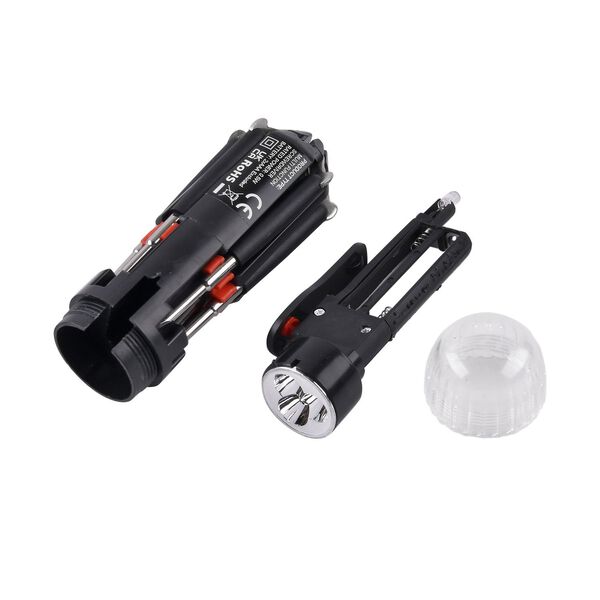Vielseitiges 8-in-1 Werkzeugset in schwarz und rot image number 11