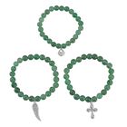 Grüner Aventurin Schmuckset  Legierung ca. 225.00 ct