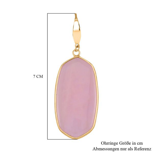 Rosenquarz Ohrringe - 50 ct. image number 5