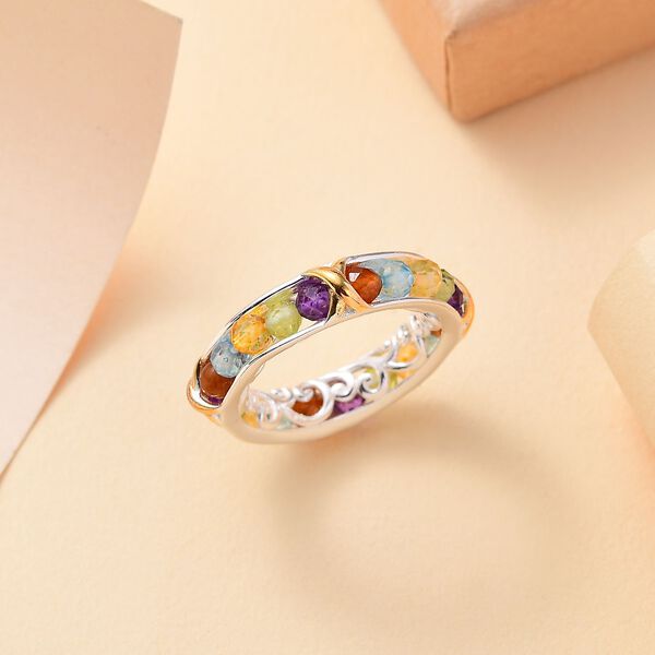 Multi-Edelstein-Ring - 7,66 ct. image number 2