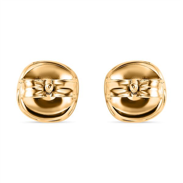 Moissanit Ohrringe 925 Silber 750 Gelbgold Vermeil ca. 1.18 ct image number 5