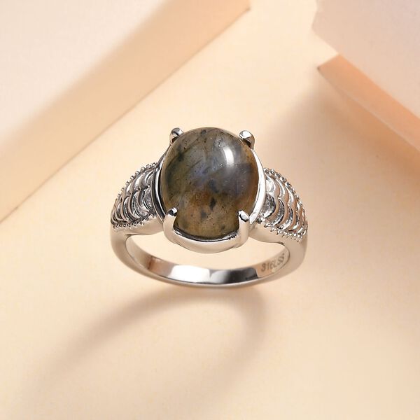 Labradorit Ring - 5,45 ct. image number 2