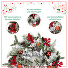Weihnachtskranz, Weihnachtsdekoration, Durchmesser 45 cm, Rot und Mehrfarbig  image number 4