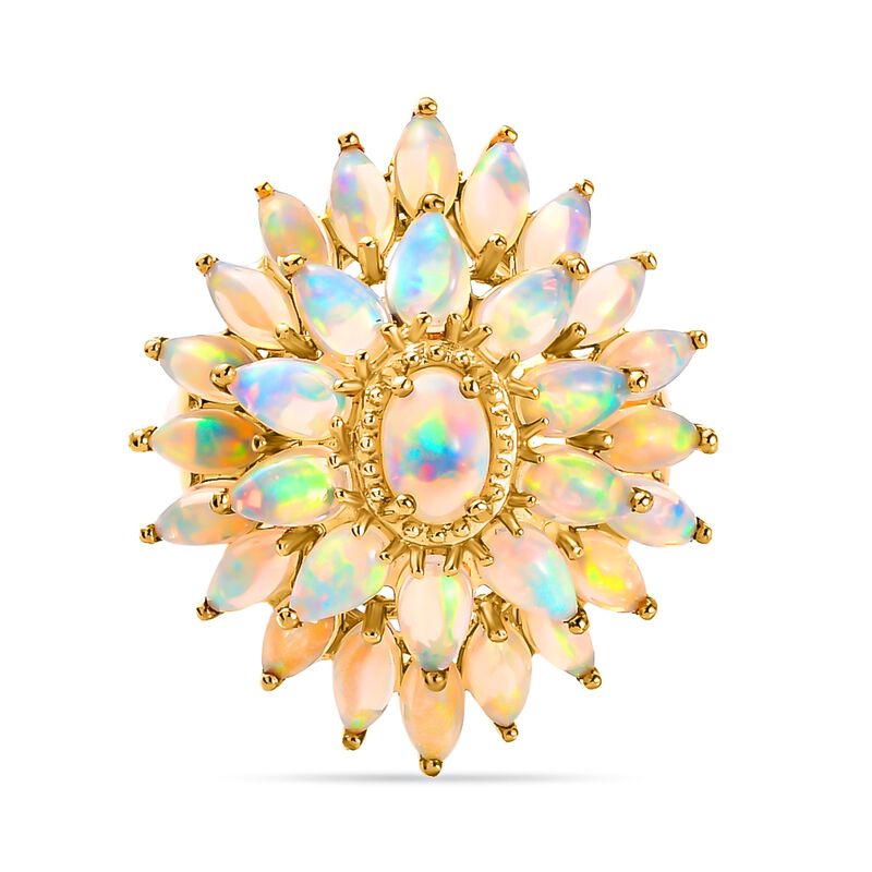 Natürlicher, äthiopischer Opal-Ring - 3,74 ct. image number 0
