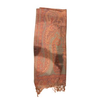 Paisley Schal, pfirsisch