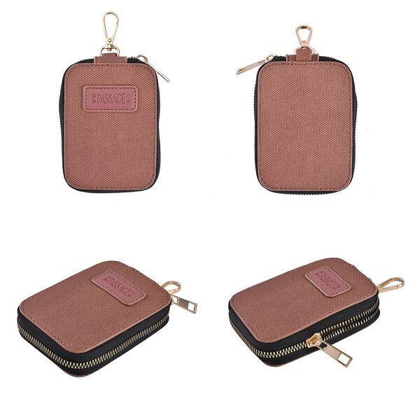 Passage - Crossbody Tasche aus Kunstleder, Braun image number 6