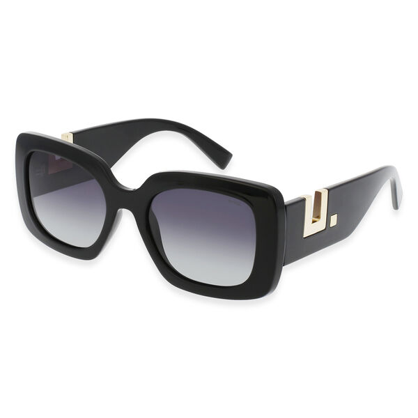 SOLE UND LUCE Swiss Eyewear Sonnenbrille mit Polarisationsgl&auml;sern sowie Blaulicht- und UV400 Schutz, Schwarz