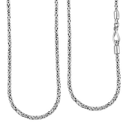 Royal Bali - Borobodur Halskette ca. 50 cm, 925 Silber ca. 21,39g
