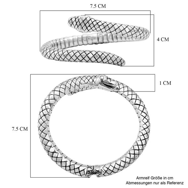 Schlangen-Armreif, 19 cm image number 5