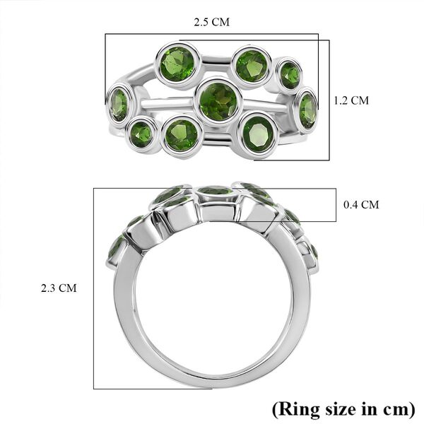 Natürlicher Chromdiopsid-Ring - 1,87 ct. image number 7