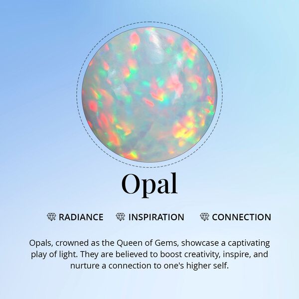 Ethiopian Opal Round Free Cabochon Cut 4A 22.37 Ct image number 2