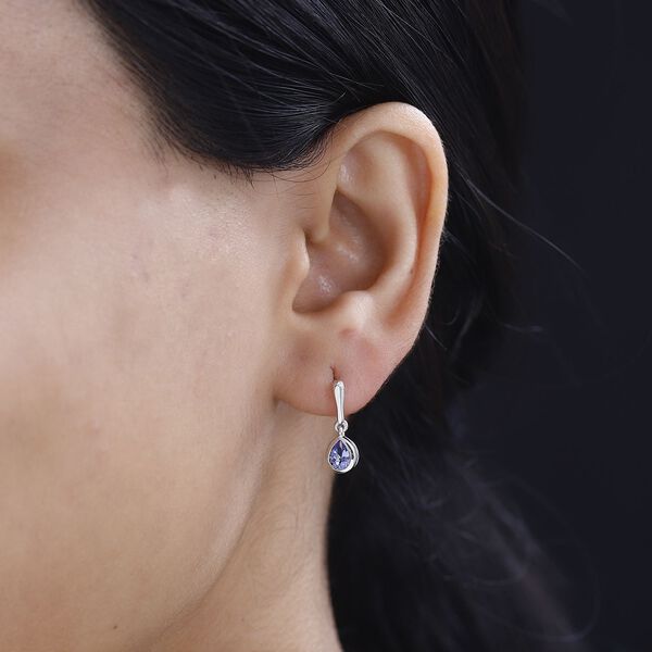 Tansanit Ohrringe - 0,61 ct. image number 3