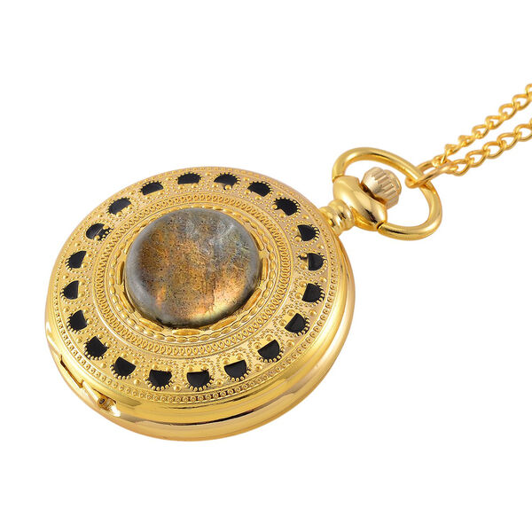 STRADA Labradorit Kettenuhr, 91,4 cm - 15 ct. image number 4