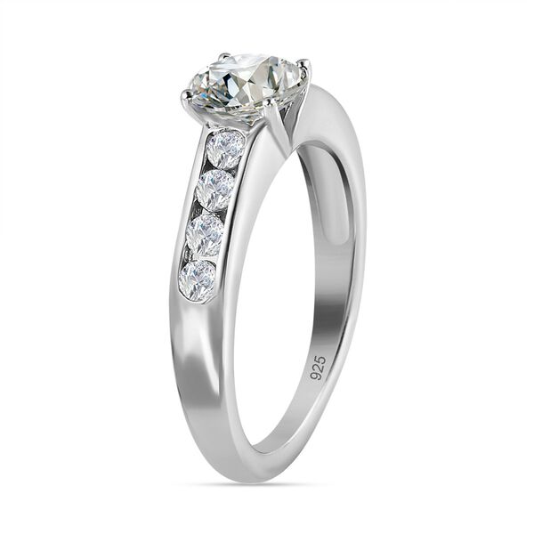 Moissanit Ring - 1,29 ct. image number 7