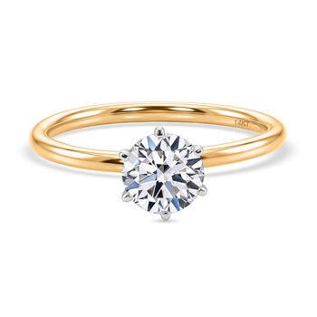 LUXURIANT DIAMOND - Lab Grown Diamant VS-EF Ring 585 Gold (Gr&ouml;&szlig;e 17.00) ca. 1,00 ct