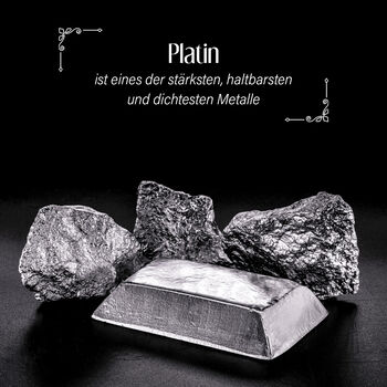 Stacking-Stil-Bandring in 950 Platin