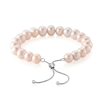 Flexibles wei&szlig;es Edison Perle Armband