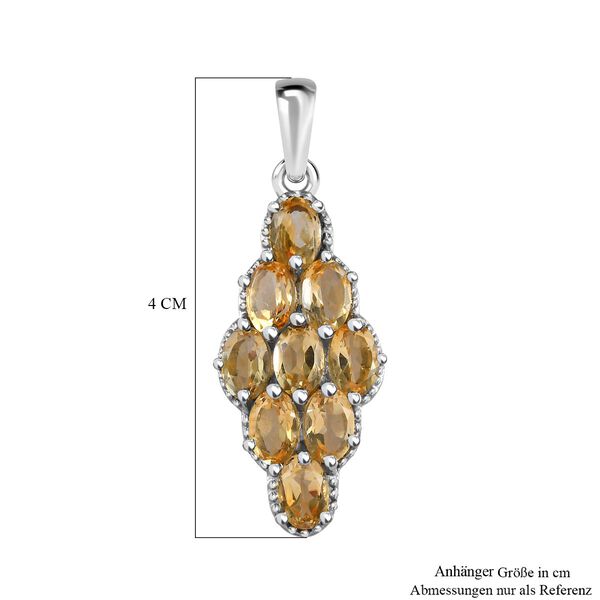 Citrin Anh&auml;nger - 4,06 ct. image number 6