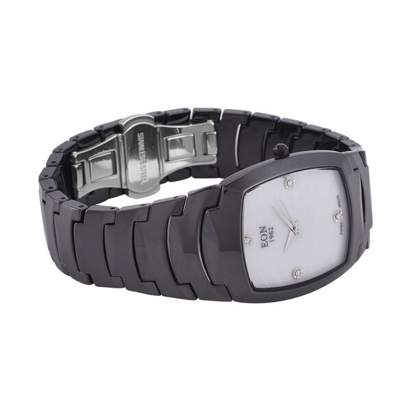 EON 1962 schweizes Uhrwerk, schwarz image number 5